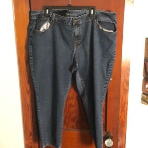 24 avenue denim cropped pants